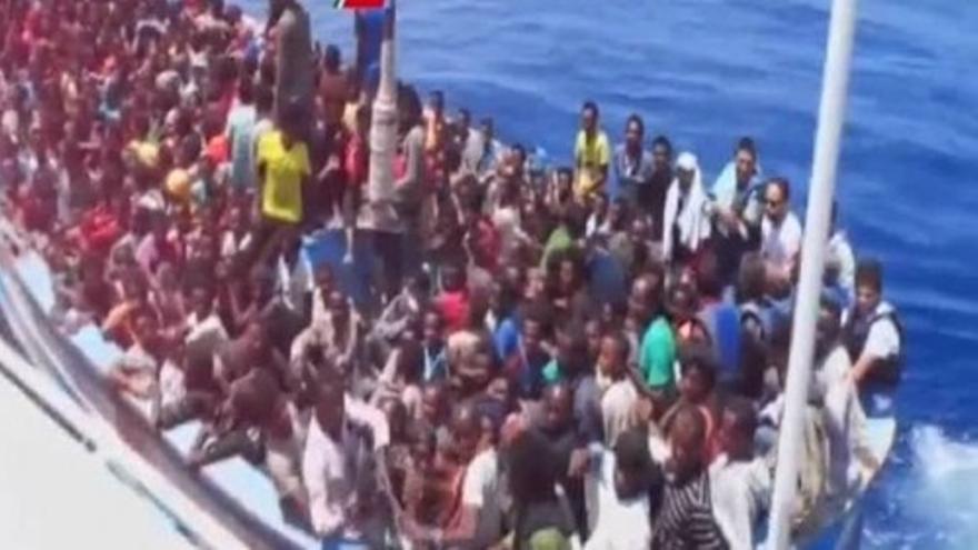 Un naufragio en el Mediterráneo se cobra la vida de 40 inmigrantes