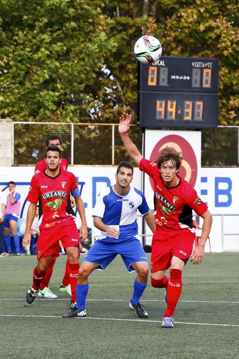 Fotogalería del C.D Ebro contra el Tudelano