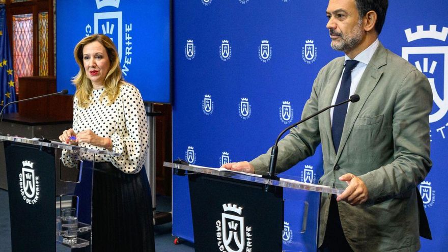 Lope Afonso y Rosa Dávila, este miércoles.