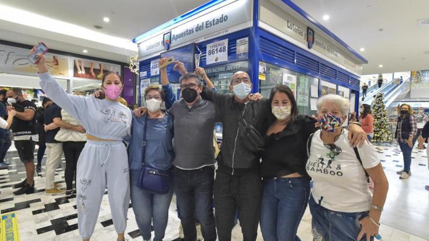 El Gordo de la Lotería de Navidad cae en Las Palmas de Gran Canaria