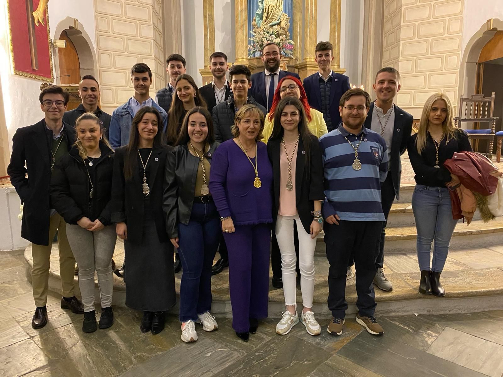 Las actividades del grupo joven de la Oración en el Huerto