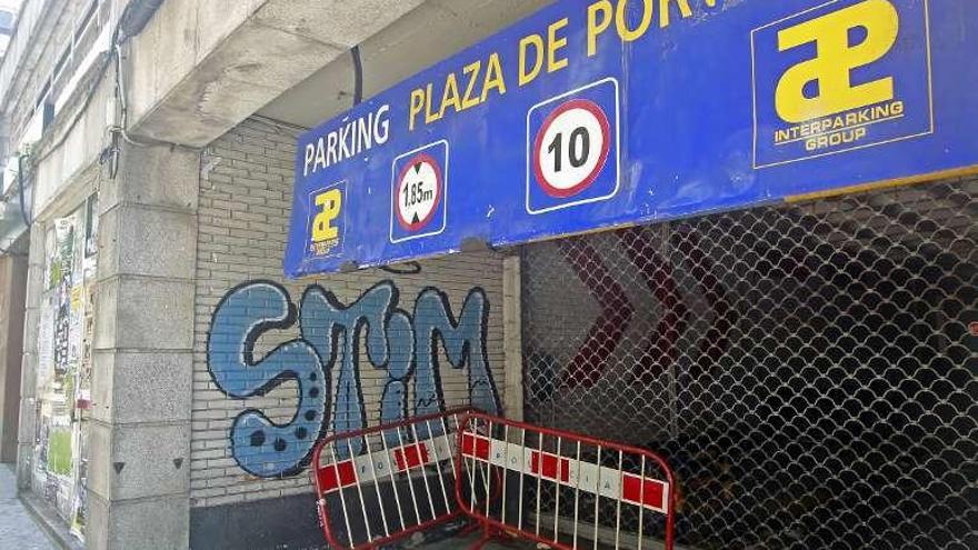 El parking de Uruguay lleva 17 meses cerrado. // FdV