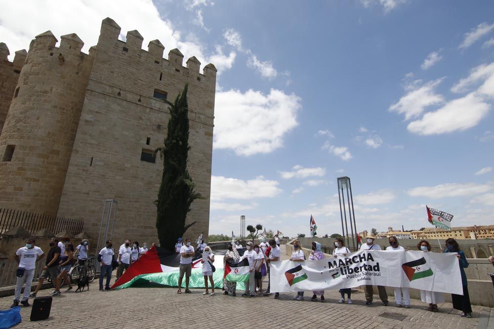 La marcha por la libertad del pueblo saharaui llega a Córdoba