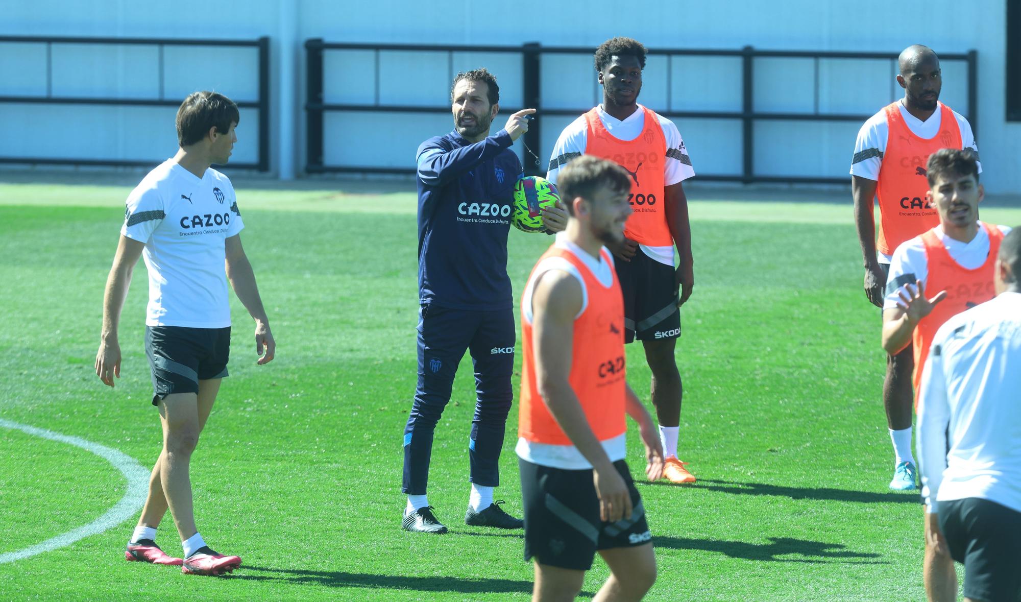 Así ha sido el entrenamiento del Valencia CF