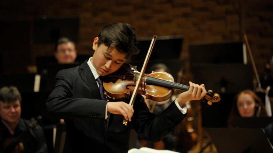 El joven violinista.