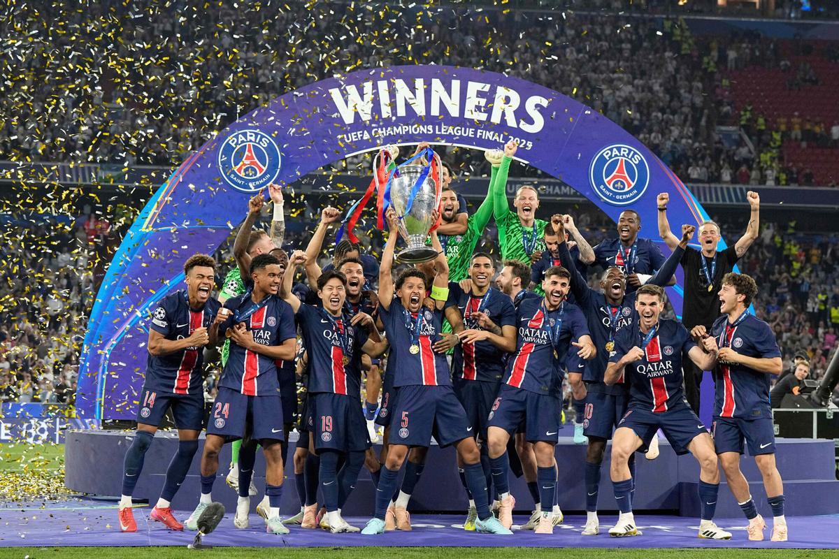 El PSG alza la primera Champions de su historia