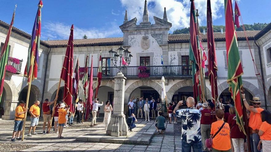 Un momento del encuentro de las «polas» en Pola de Gordón, este fin de semana. | LNE
