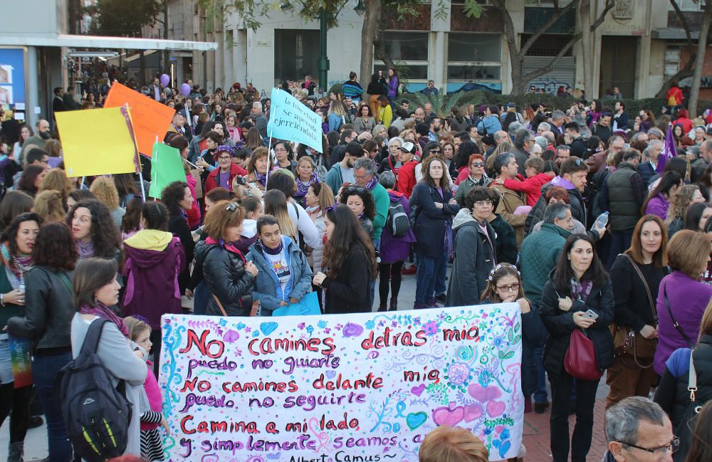 Manifestaciones por el 8M en Málaga