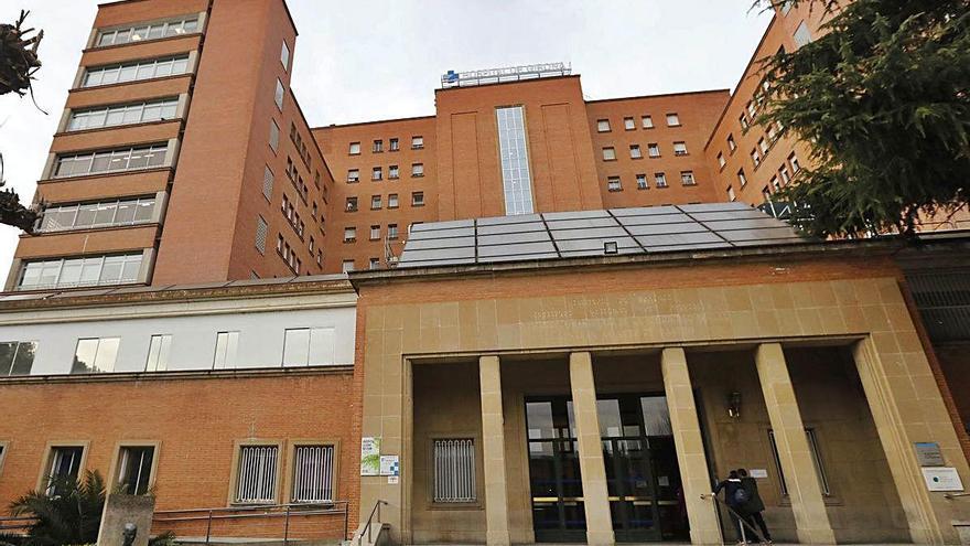 Una imatge de la façana principal de l&#039;hospital Josep Trueta.