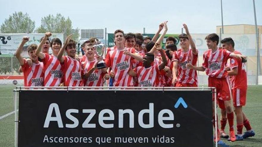 El Girona sub-15, campió a Cornellà