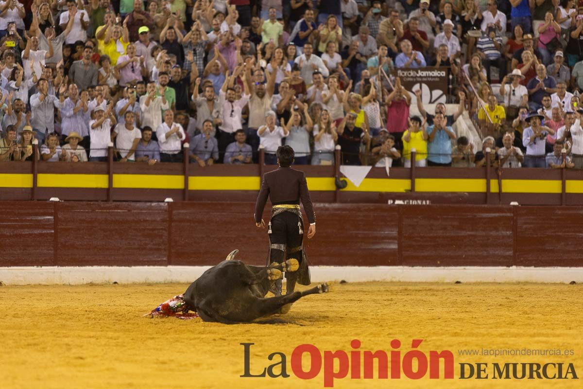 Corrida de Rejones en la Feria Taurina de Murcia (Andy Cartagena, Diego Ventura, Lea Vicens)