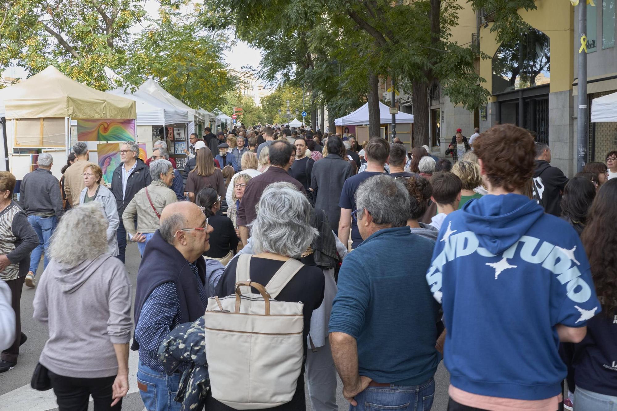 Les fotos de la Fira del dibuix i la pintura de Girona