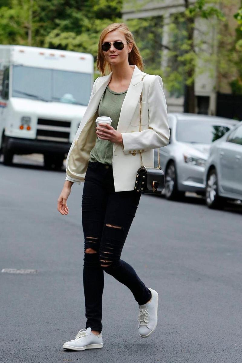 Karlie Kloss en clave sporty chic