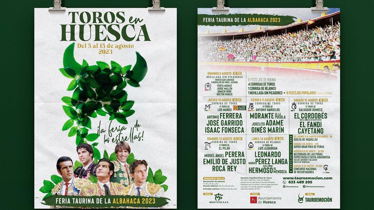 El cartel de la Feria de la Albahaca de este año.