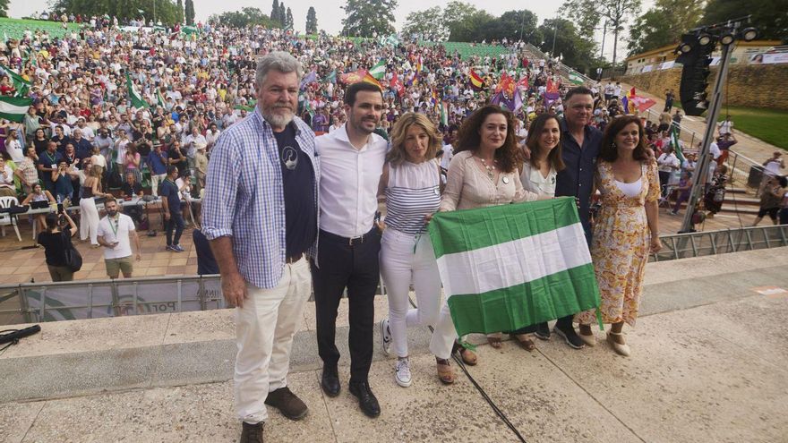 La candidata de Por Andalucía es la única que ha elegido Málaga para cerrar la campaña.