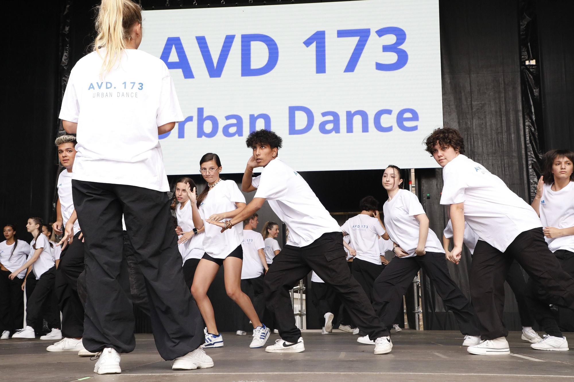 Muestra de Danza Urbana  de la escuela AVD173 en Quintana