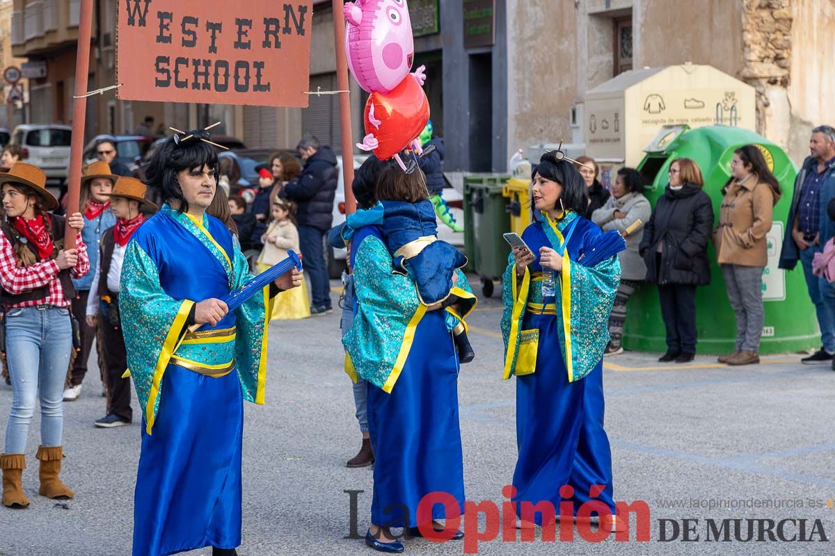 Los niños toman las calles de Cehegín en su desfile de Carnaval