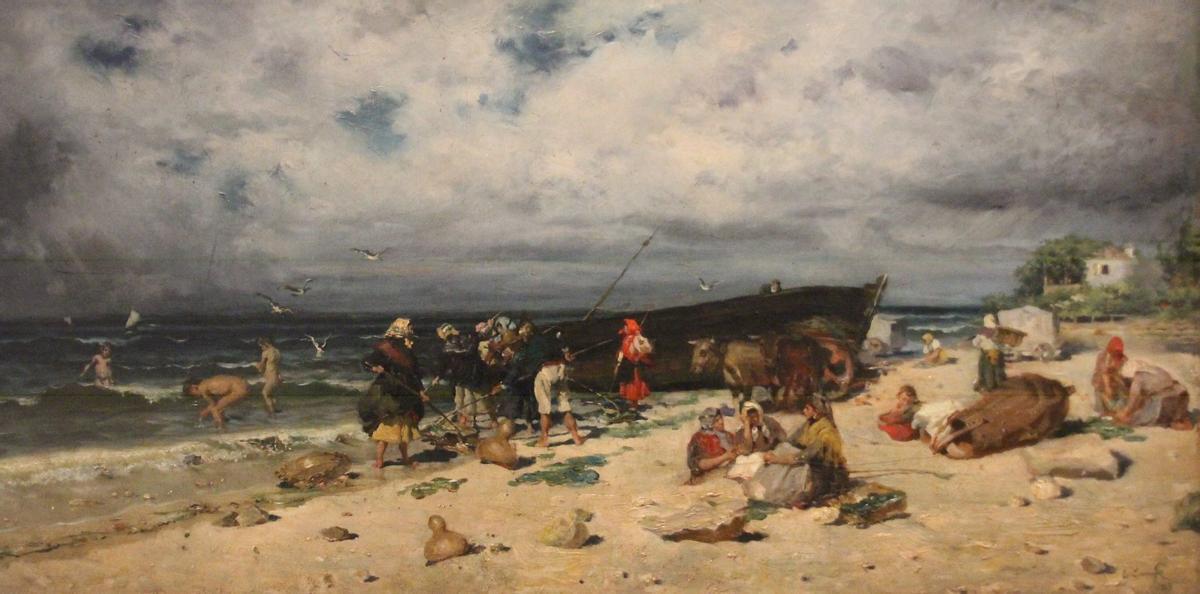 «Praia de Vigo», de Emilio Caraffa, del Museo Emilio Caraffa (Argentina).