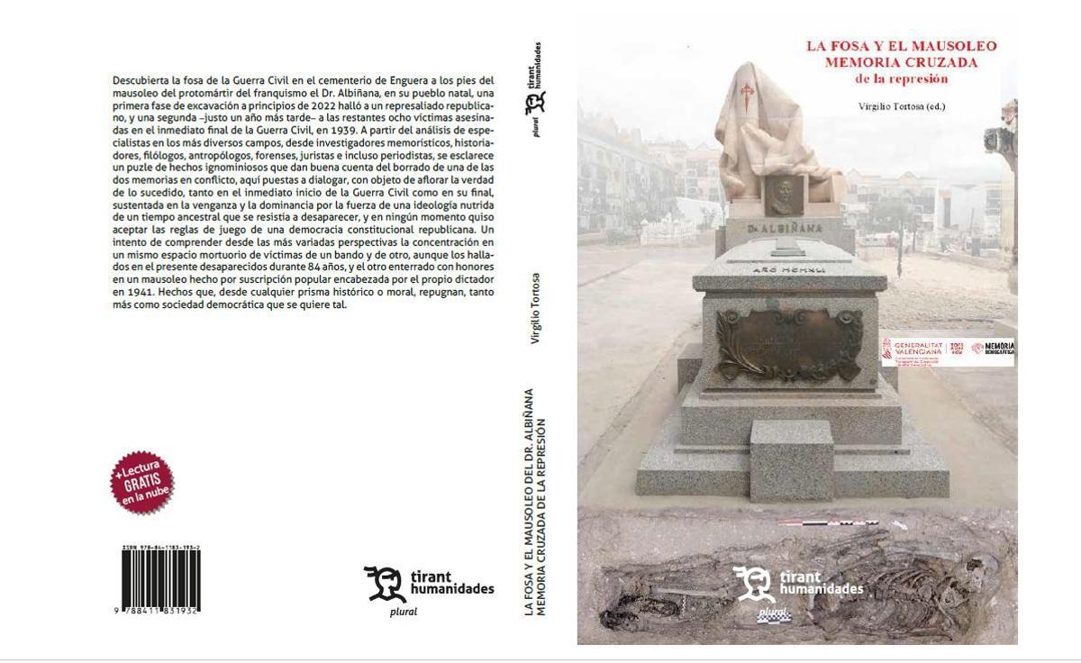 Cubierta de La fosa y el mausoleo. Memoria cruzada de Virgilio Tortosa.