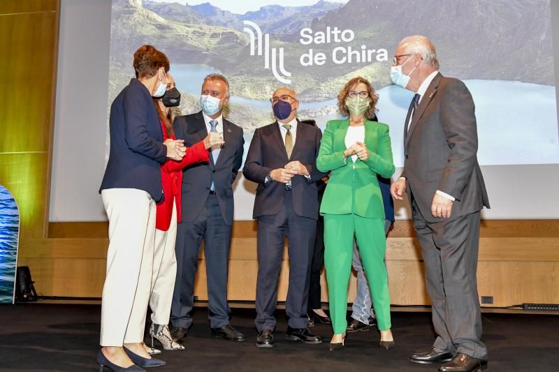 Acto de inicio de las obras de Salto de Chira