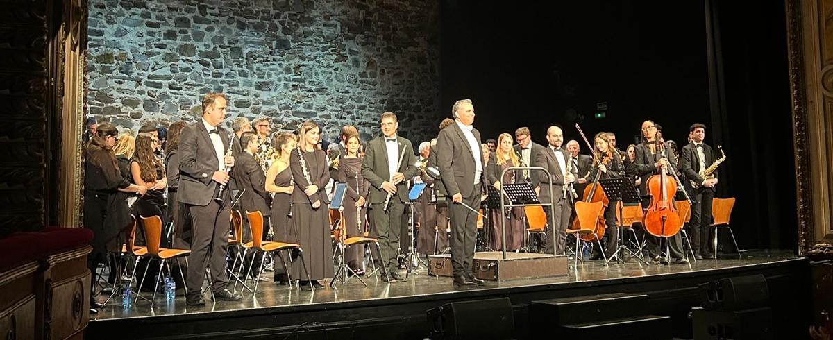 Un instante del concierto.