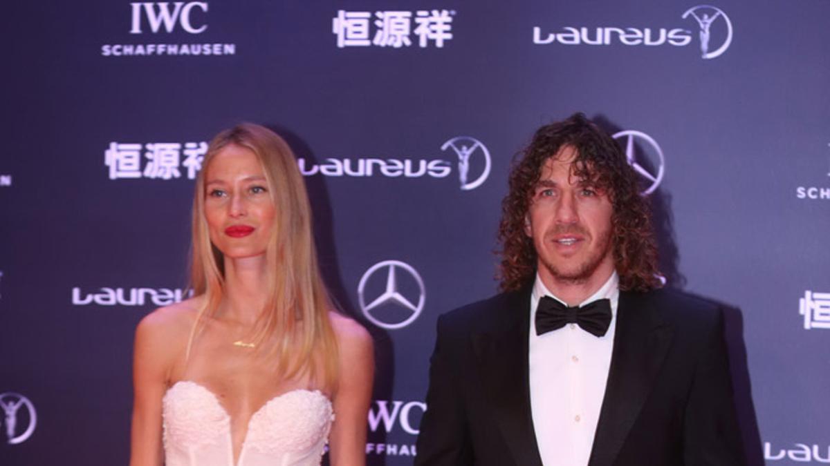 Premios Laureus 2015, Vanessa Lorenzo y Carles Puyol