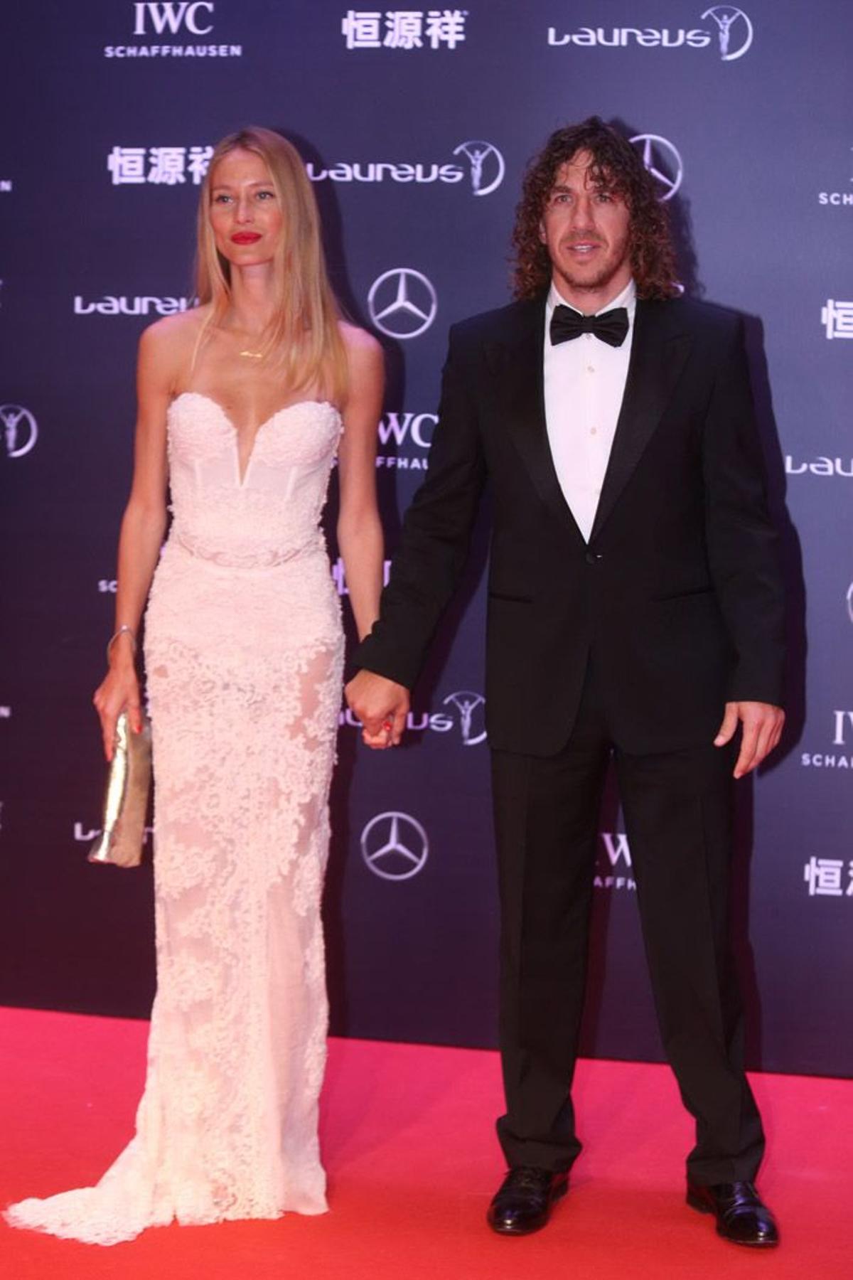 Premios Laureus 2015, Vanessa Lorenzo y Carles Puyol