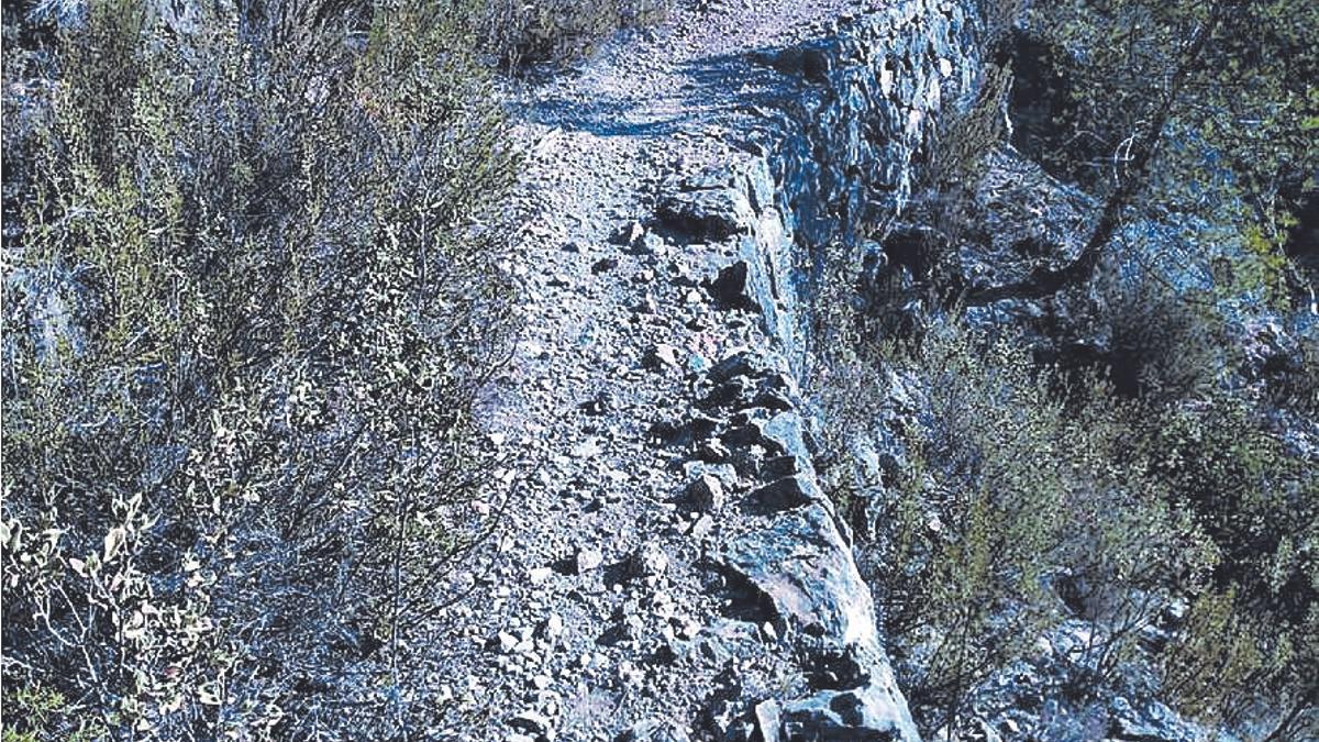 Sendero de Solana de las Cuevas.