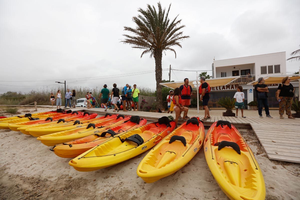 Galería: Kayaks y mar para mantener viva la memoria de Dell’Agnolo