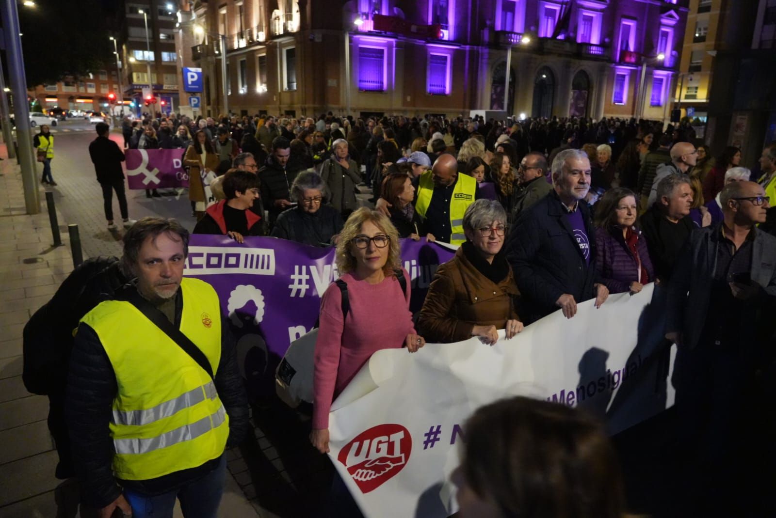 25-N en Castellón: La provincia clama contra la violencia machista. Imagen de Castelló