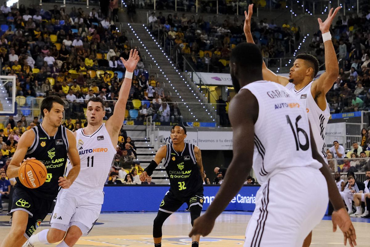 Baloncesto: Granca-Real Madrid | 02/03/2025  | 02/03/2025 | Fotógrafo: José Carlos Guerra