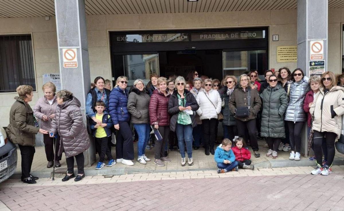Pradilla de Ebro volvió a reivindicar la igualdad de género. | S.E.