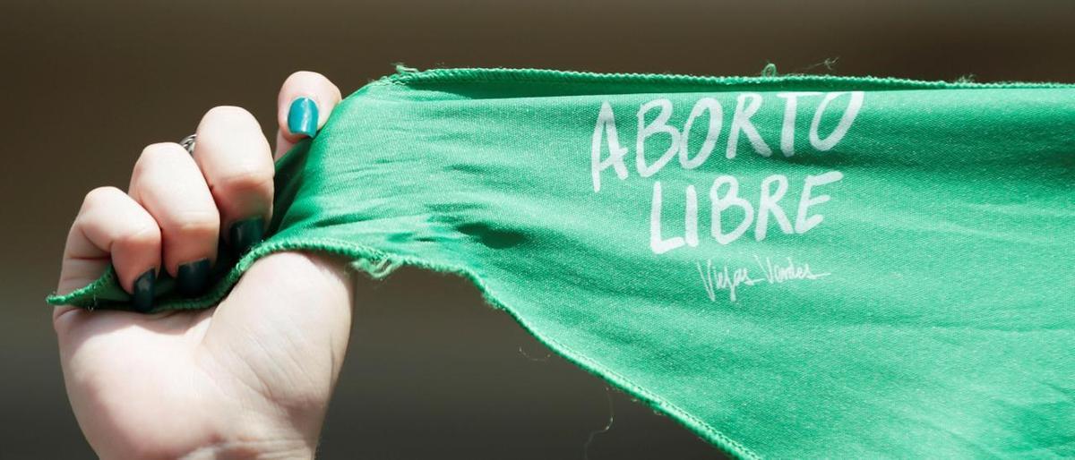 Protestas en favor del aborto libre.