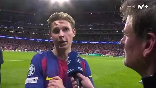 Frenkie de Jong: "Nos hemos dejado la vida..."