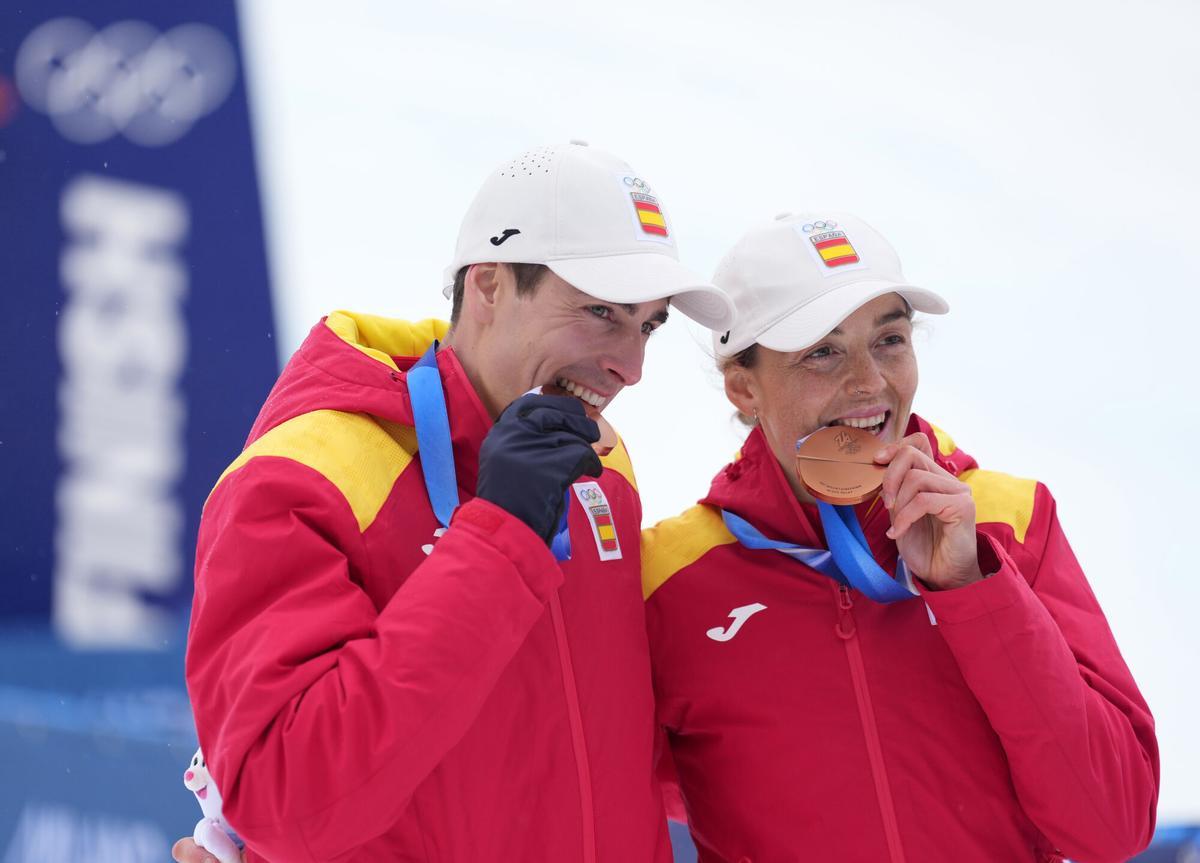 Cardona y Alonso, con el bronce