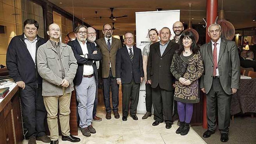 Un momento de la entrega de premios de ARCA, ayer, en el Hotel Portixol.