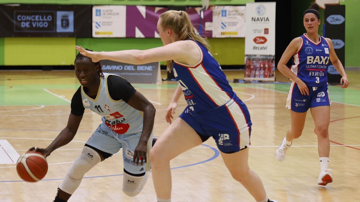 Musa, en el partido contra Baxi Ferrol.