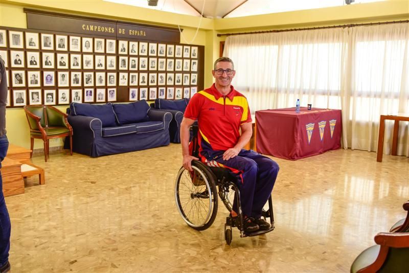 Entrenamiento en el Metropole para los Paralímpico