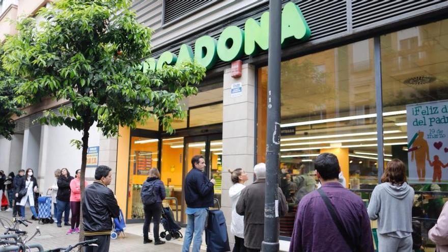 Establecimiento de Mercadona en València