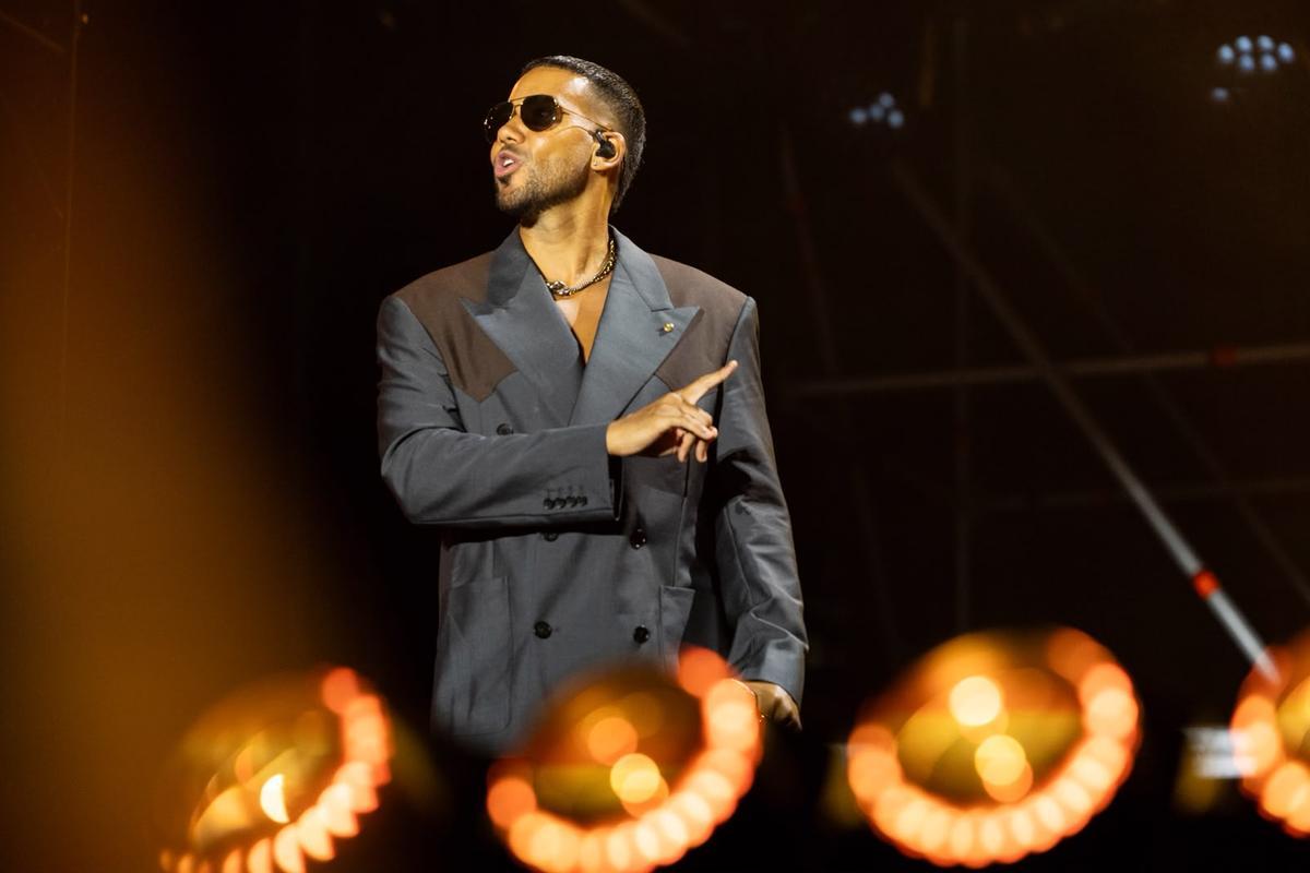 Concierto de Romeo Santos y Prince Royce en el estadio de Cornellà-El Prat
