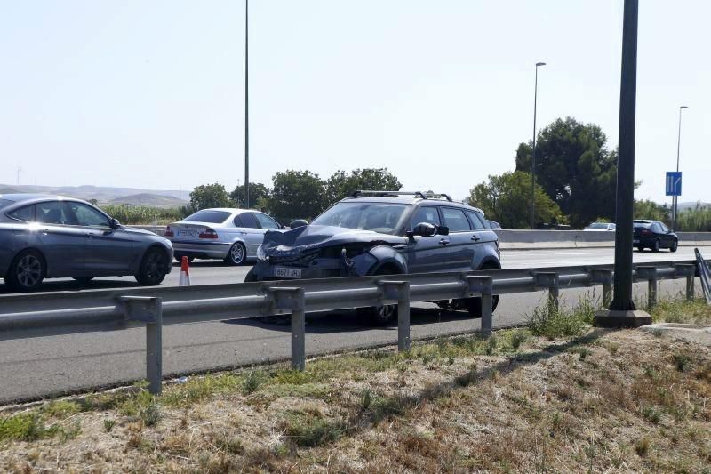 Un accidente atasca la A-2 sentido Barcelona