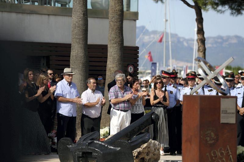 Homenaje a las vííctimas de Cambrils