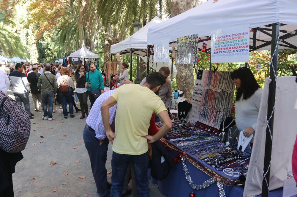 Afluencia masiva de público al botánico con motivo del mercado navideño que ofrecía, además, la posibilidad de visitar de forma gratuita, los jardines