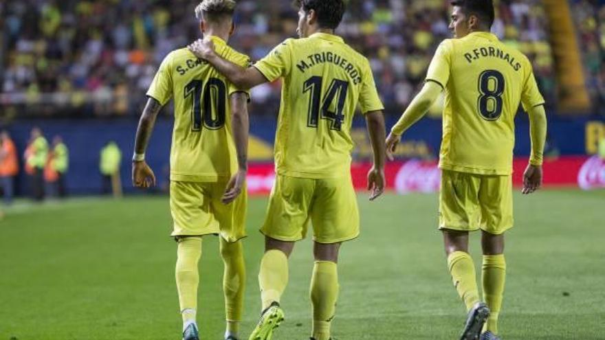 Samu Castillejo, Manu Trigueros y Pablo Fornals apuntan a la titularidad en el duelo de hoy.