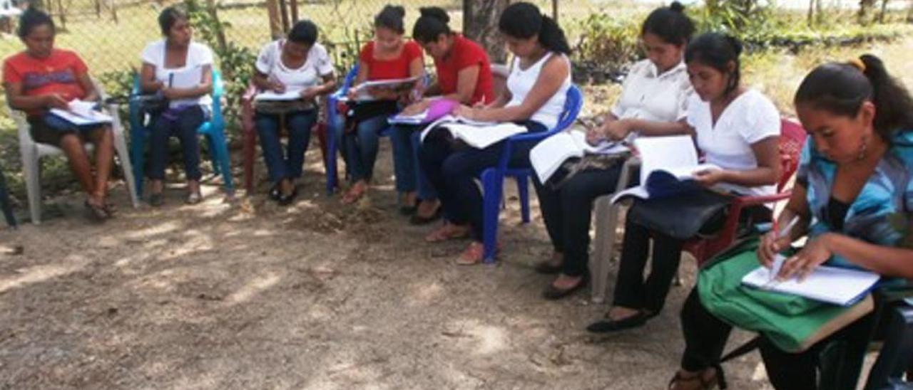 Proyecto educativo impulsado por el Fons de Solidaritat en Madriz (Nicaragua).