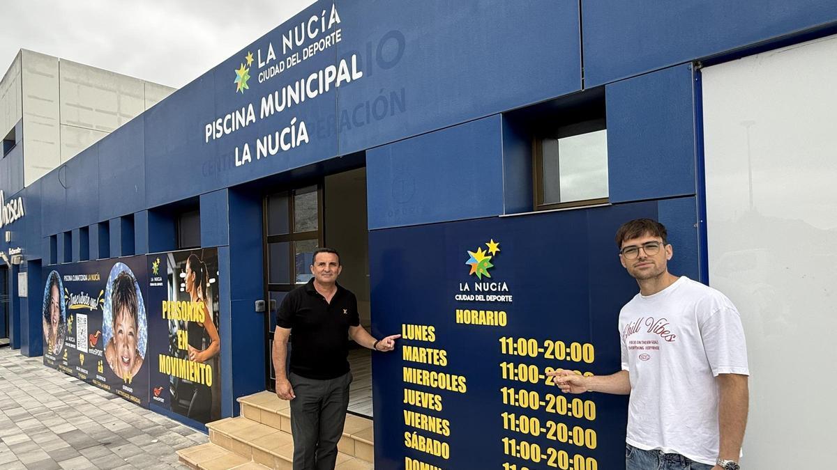 Apertura de la piscina en La Nucía.