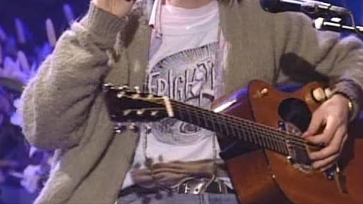 Kurt Cobain con la chaqueta más cara del mundo