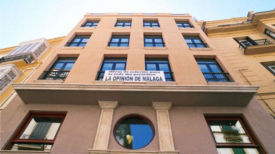 Sede en el Centro de Málaga del periódico malagueño, que este año celebra su 15 aniversario.