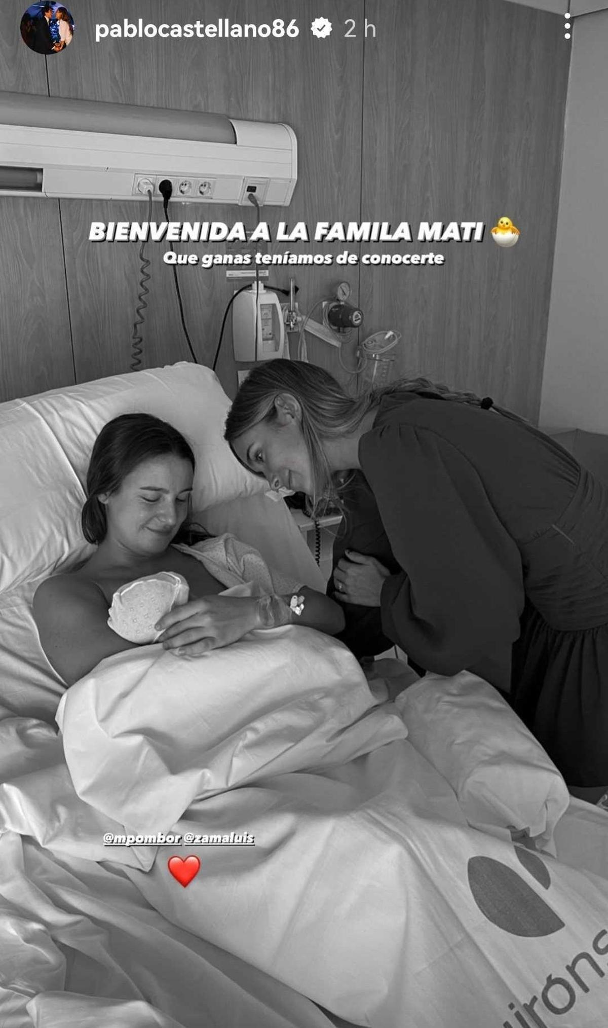 Marta Pombo da a luz