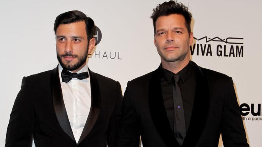 Ricky Martin i la seva parella Jwan Yosef.